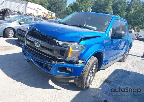 2020 Ford F-150 из США, поврежденный, VIN 1FTEW1ETOLFC72694